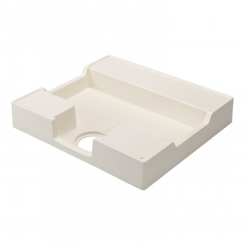 テクノテック 洗濯機用かさ上げ防水パン イージーパン TPD700-CW1 アイボリーホワイト 【北海道・沖縄・離島配送不可】