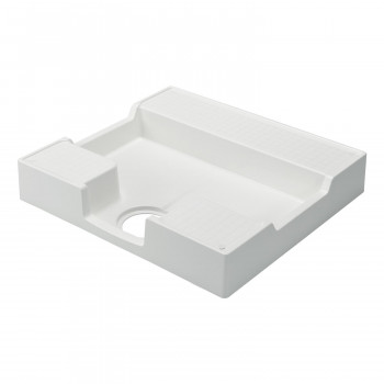 テクノテック 洗濯機用かさ上げ防水パン イージーパン TPD700-CW2 ニューホワイト 【北海道・沖縄・離島配送不可】