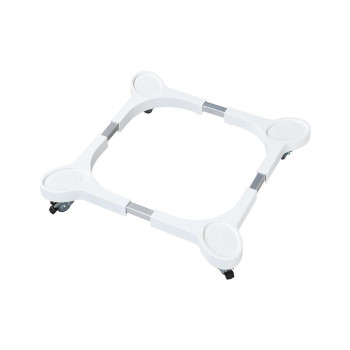 テクノテック 洗濯機置き台イージーキャスター EC760 ホワイト 【北海道・沖縄・離島配送不可】