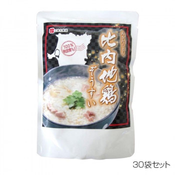 こまち食品 比内地鶏ぞうすい ×30袋セット 【北海道・沖縄・離島配送不可】