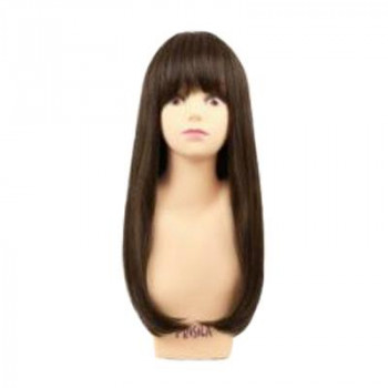 ガーリッシュストレートミディ A-708 耐熱 TDB ダークブラウン 【北海道・沖縄・離島配送不可】