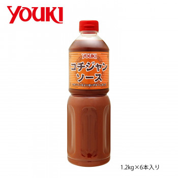 YOUKI ユウキ食品 コチジャンソース 1.2kg×6本入り 211605 【北海道・沖縄・離島配送不可】
