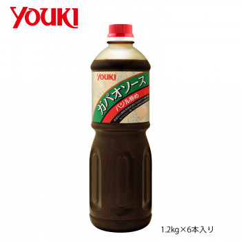 YOUKI ユウキ食品 ガパオソース(バジル炒め) 1.2kg×6本入り 210740 【北海道・沖縄・離島配送不可】