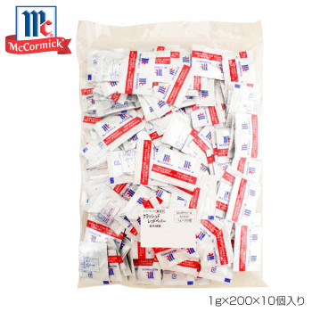 YOUKI ユウキ食品 MC クラッシュドレッドペッパー 1g×200×10個入り 223032 【北海道・沖縄・離島配送不可】