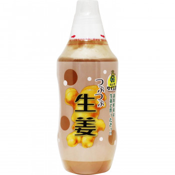北川村ゆず王国　生姜茶　つぶつぶ生姜　480g　12個セット　20040 【北海道・沖縄・離島配送不可】