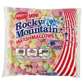 エスビーグローバル　ロッキーマウンテン プチカラーマシュマロ　150g　24セット　027035 【北海道・沖縄・離島配送不可】