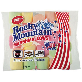 エスビーグローバル　ロッキーマウンテン カラーマシュマロ　150g　24セット　027036 【北海道・沖縄・離島配送不可】