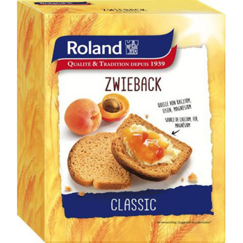 ローランド　ラスク クラシック　165g　12セット　100006 【北海道・沖縄・離島配送不可】