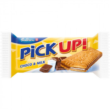 バールセン　ピックアップ　ビスケットバー　チョコ＆ミルク　28g　144セット 【北海道・沖縄・離島配送不可】