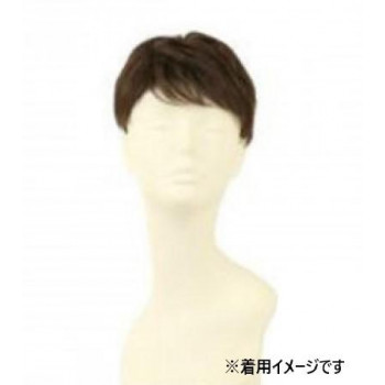 プリシラ  男性用5分ウィッグ レイヤーショート 耐熱 ダークブラウン GB-22-TDB 【北海道・沖縄・離島配送不可】