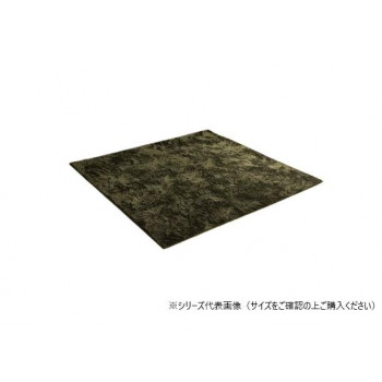 ラグ 制菌加工 約1.5畳 約130×185cm ホットカーペット対応 グリーン 3986359 【北海道・沖縄・離島配送不可】