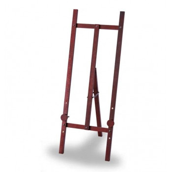 ユーパワー 木製イーゼル Lサイズ ダークブラウン WE-06002 【北海道・沖縄・離島配送不可】