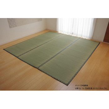 純国産い草 上敷き カーペット 双目織 「松」 団地間2畳 約170×170cm 1010030011202 【北海道・沖縄・離島配送不可】