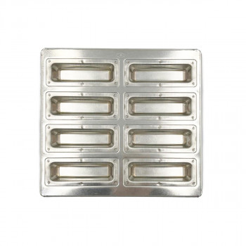 松永製作所　シリコン加工　シルバーミニフィナンシェ天板8P MS83 【北海道・沖縄・離島配送不可】