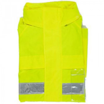 コヤナギ レインウェア 防災レイン 911 イエロー LL 【北海道・沖縄・離島配送不可】