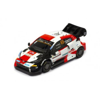 イクソモデル B トヨタ GR ヤリス ラリー1 22クロアチア 優勝 ♯69 K.Rovanper/J.Halttunen 1/43スケール RAM849 【北海道・沖縄・離島配送不可】