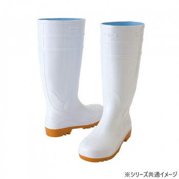アイトス　4437 長靴(先芯入り) ホワイト 27.0cm 【北海道・沖縄・離島配送不可】