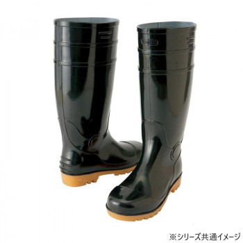 アイトス　4437 長靴(先芯入り) ブラック 26.0cm 【北海道・沖縄・離島配送不可】