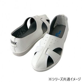 アイトス 59706 静電サンダル(男女兼用) ホワイト 22.5cm 【北海道・沖縄・離島配送不可】
