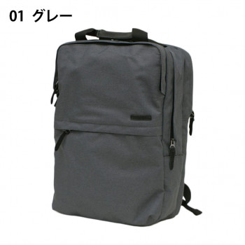 優美社　3G62-01　SAND GLASS （サンドグラス） 2層タイプリュック グレー 【北海道・沖縄・離島配送不可】