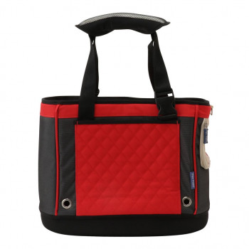 優美社　PT55-00　2WAY　ベルトトート　ペットキャリー レッド 【北海道・沖縄・離島配送不可】