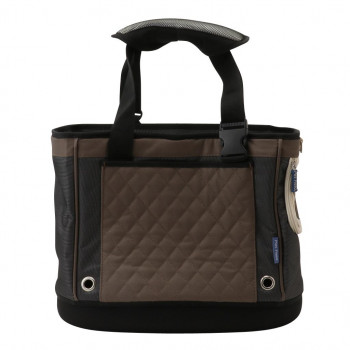 優美社　PT55-00　2WAY　ベルトトート　ペットキャリー ブラウン 【北海道・沖縄・離島配送不可】