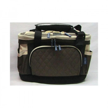 優美社　PT56-00　キャリーオン対応 2WAY ペットキャリー ブラウン 【北海道・沖縄・離島配送不可】