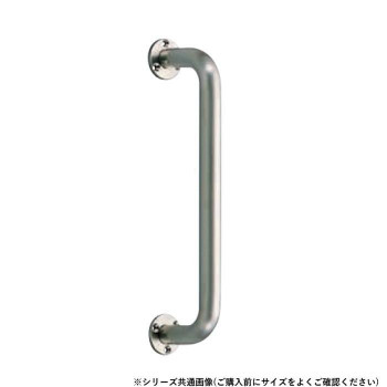 シロクマ　丸棒ニギリバー(32φ) ヘアーライン NO-804　600mm 【北海道・沖縄・離島配送不可】