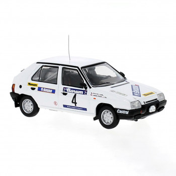 イクソモデル シュコダ ファヴォリット 136L 89Valasska 1/43スケール Zima 4 L.Krecek/B.Borivoj RAC407A 【北海道・沖縄・離島配送不可】