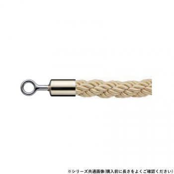 シロクマ パーティションロープ φ25×1200mm 金/ゴールド FPR-25R 【北海道・沖縄・離島配送不可】