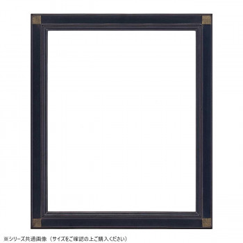大額　デッサン額　9701　半切　黒　UVアクリル 【北海道・沖縄・離島配送不可】