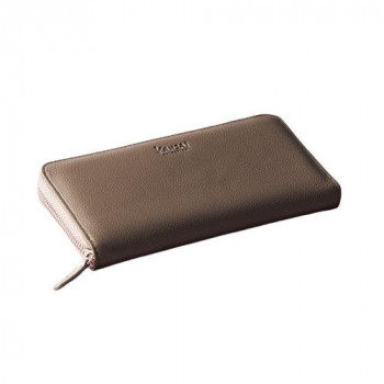 カンサイセレクション ラウンドファスナー長財布(グレージュ) S-KSL14314GRG 5369-219 【北海道・沖縄・離島配送不可】