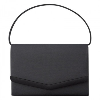 良品工房 日本製サテンフォーマルバッグ(ブラック) G21-118 5369-409 【北海道・沖縄・離島配送不可】