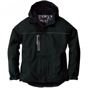 桑和 44403 防水防寒ブルゾン 3Lサイズ ブラック(4) SOWA 【北海道・沖縄・離島配送不可】