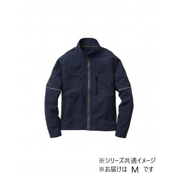桑和 8012-10 長袖ブルゾン Mサイズ ネイビー(1) G.G. 【北海道・沖縄・離島配送不可】
