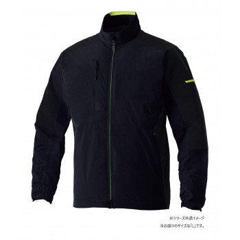 桑和 7524-00 防寒ブルゾン(ストレッチ.制電) Lサイズ ブラック(4) G.G. 【北海道・沖縄・離島配送不可】