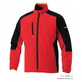 桑和 7524-00 防寒ブルゾン(ストレッチ.制電) Mサイズ レッド(43) G.G. 【北海道・沖縄・離島配送不可】