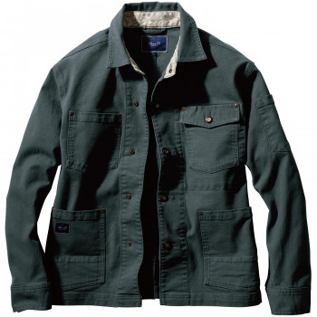 桑和 1472-00 長袖カバーオール Lサイズ アーミー(82) Dandy Dad 【北海道・沖縄・離島配送不可】