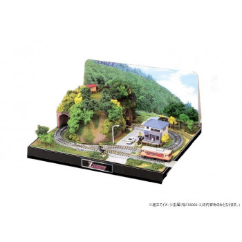 トイテック Zショーティーミニレイアウトセット （トンネルタイプ）専用情景セット2 SS002-3 【北海道・沖縄・離島配送不可】
