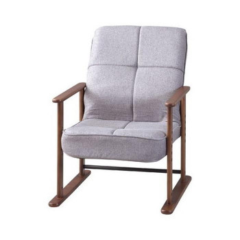 東谷 高座椅子 S グレー LSS-34GY 【北海道・沖縄・離島配送不可】