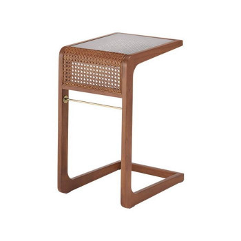 東谷 サイドテーブル ブラウン PM-502BR 【北海道・沖縄・離島配送不可】