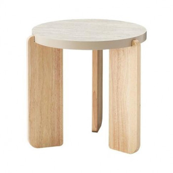 東谷 ラウンドテーブル S ベージュ TAP-311BE 【北海道・沖縄・離島配送不可】