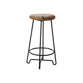 東谷 ラウンドハイスツール ブラウン TTF-905B 【北海道・沖縄・離島配送不可】