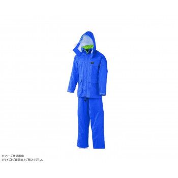 スミクラ レインウェア 透湿MOAシータ レインスーツ ブルー M A-660 【北海道・沖縄・離島配送不可】