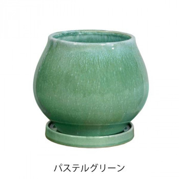 グリーンポット 植木鉢 オーラ パステルグリーン 26.5cm HO-3727PG 【北海道・沖縄・離島配送不可】 7,242円