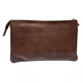 DAICO Pisoraro(ピソラロ) スムース ダブルルームポシェット ブラウン PR234 【北海道・沖縄・離島配送不可】