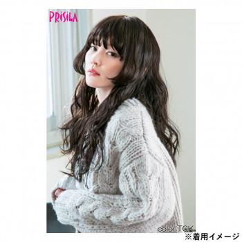プリシラ オールウィッグ シュガーカールロング 耐熱ショコラブラック A-713-TCK 【北海道・沖縄・離島配送不可】