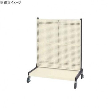サカエ ラックシステム パンチングパネルタイプ 移動式 892×550×1165mm PLS-2PDR 【北海道・沖縄・離島配送不可】