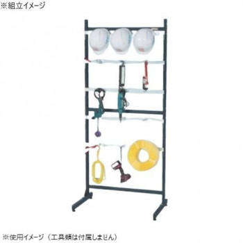 サカエ ラックシステム フックハンガータイプ固定式 892×550×2005mm フック15個付 PLS-20100D 【北海道・沖縄・離島配送不可】