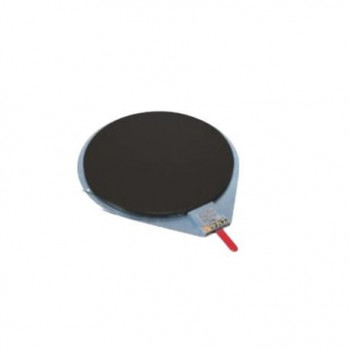 サカエ クルクル回転盤 スチール製 ハンドストッパー付 440×579×16mm ゴムマット KS-410BK 【北海道・沖縄・離島配送不可】